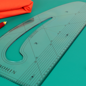 CURVED RULER-PATTERN MAKER Acrylic-Blister
