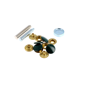 Non-sew fasteners for heavy fabrics