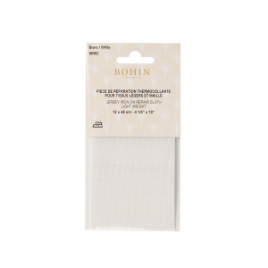 Pièce de réparation thermocollante pour tissus jersey