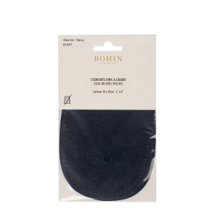 Sew-on oval vinyl repair patches