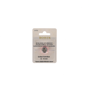 Flexible silicon thimble steel stop