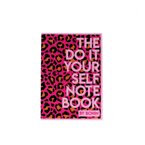 DIY NOTEBOOK - A5 - Pop Leopard rose