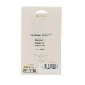 Sew-on colored oval repair patches