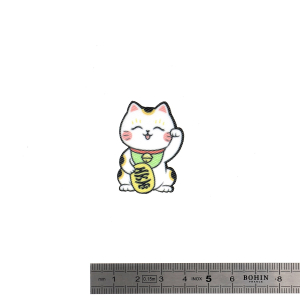 IRON-ON-PATCHES "MINIPATCHI" - LUCKY CAT