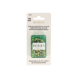 Glass head "super-fine" pins for appliqué M7