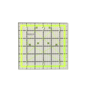 Slotted quilting rulers - Graduated in Inches