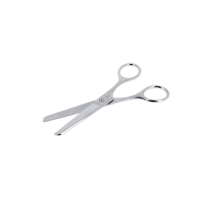 Round-end scissors