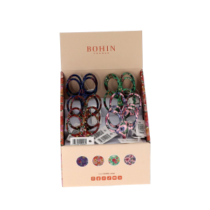 Ciseaux de broderie fantaisie - Collection Blossom - 4 couleurs - Présentoir x12
