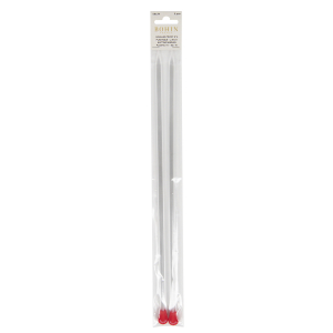 Plastic knitting needles - 13 3/4"