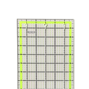Slotted quilting rulers - Graduated in Inches