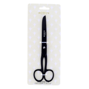 Epoxy scissors black and purple