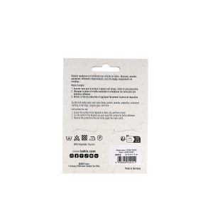 PIECE NYLON AUTOCOL. 2x 10*12cm - GRIS FONCÉ