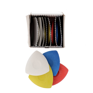 Triangular mineral chalks