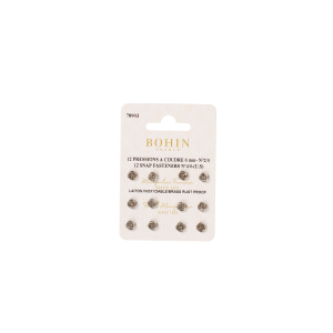 Brass rustproof snap fasteners