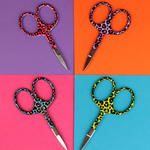 Pop Leopard Fancy Scissors - Display x12