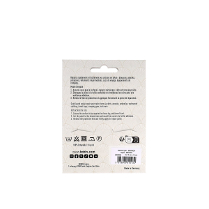 PIECE NYLON AUTOCOL. 2x 10*12cm - MARRON