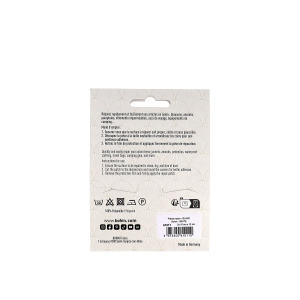 Self-adhesive nylon repairs - 10x12cm - White - Blister x2