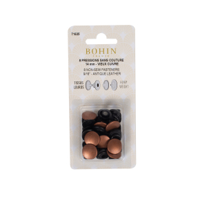 Non-sew fasteners refill for heavy fabrics