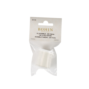 Clear nylon thread - for invisible hem 