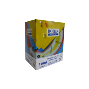 Galvanized paper clips 