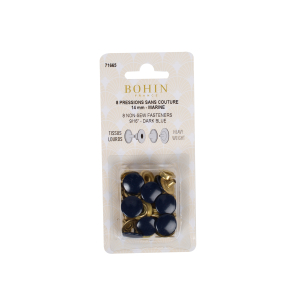 Non-sew fasteners refill for heavy fabrics