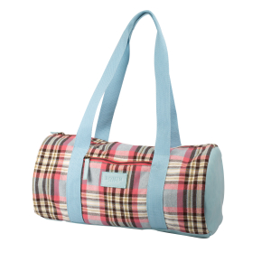 Knitting Tartan bag