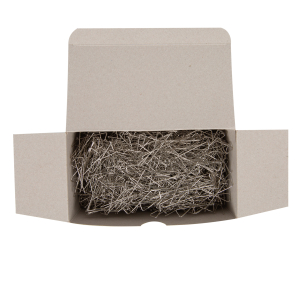 Shirt clip brass nickel plated