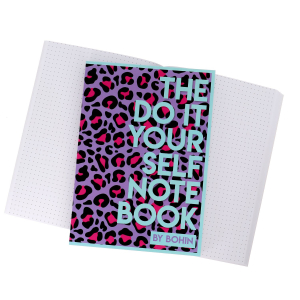 DIY NOTE BOOK - A5 - Pop Leopard violet