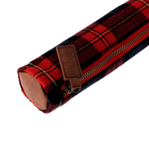 Knitting crochet tartan hooks case 
