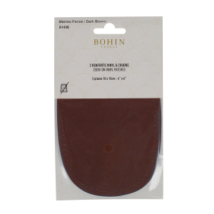 Sew-on oval vinyl repair patches