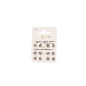 Brass rustproof snap fasteners