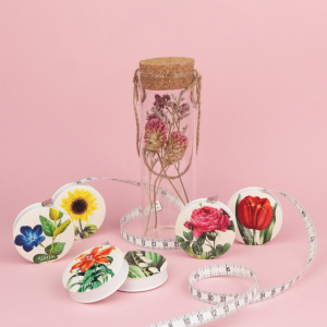 Automatic tape measure Botanical collection