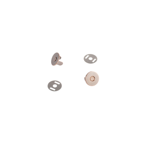 Non-sew magnetic snap