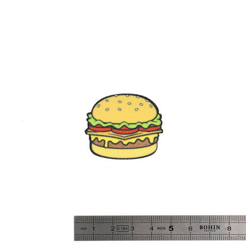 IRON-ON-PATCHES "MINIPATCHI" - BURGER