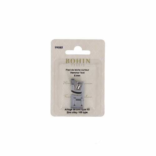 Pied de biche ourleur - 6 mm