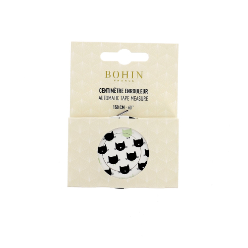 Automatic tape measure 150 cm / 60’’ –  Cat  - Blister