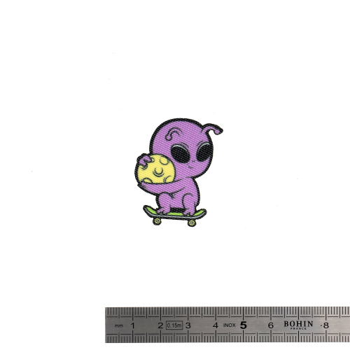 IRON-ON-PATCHES "MINIPATCHI" - ALIEN