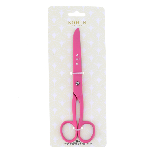 Epoxy scissors 17 cm - Fuchsia