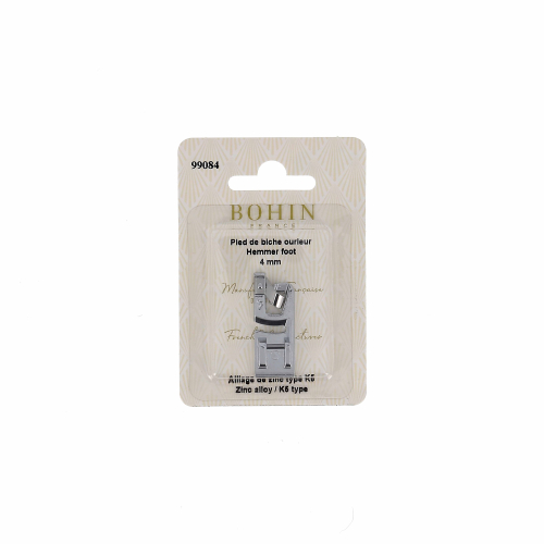 Pied de biche ourleur - 4 mm