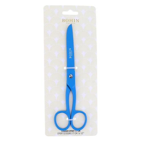 Epoxy scissors 17 cm - Blue