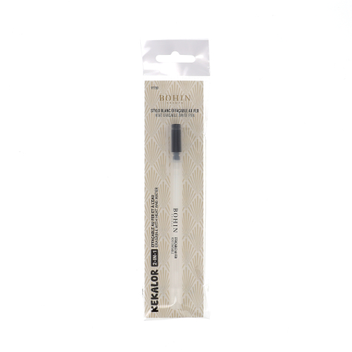 ERASABLE PEN - THERMO SENSITIVE INK "KEKALOR"- WHITE Blister
