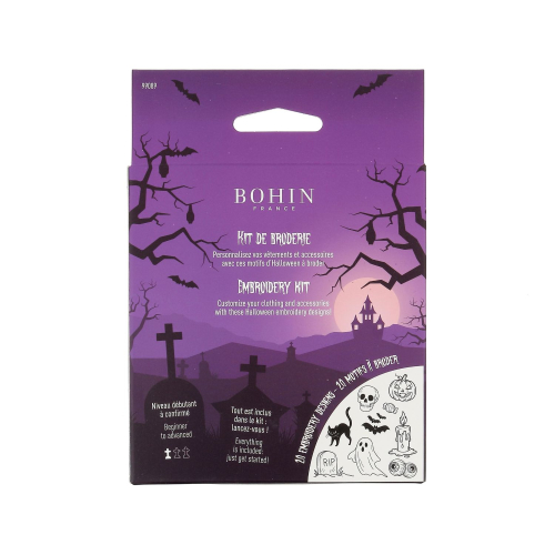 Kit broderie Halloween