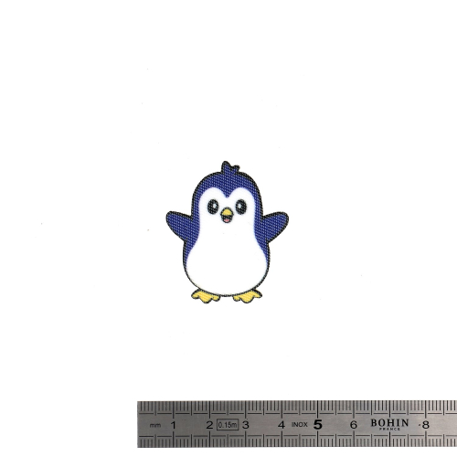 IRON-ON-PATCHES "MINIPATCHI" - PENGUIN