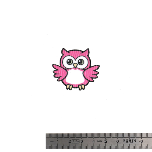 IRON-ON-PATCHES "MINIPATCHI" - OWL