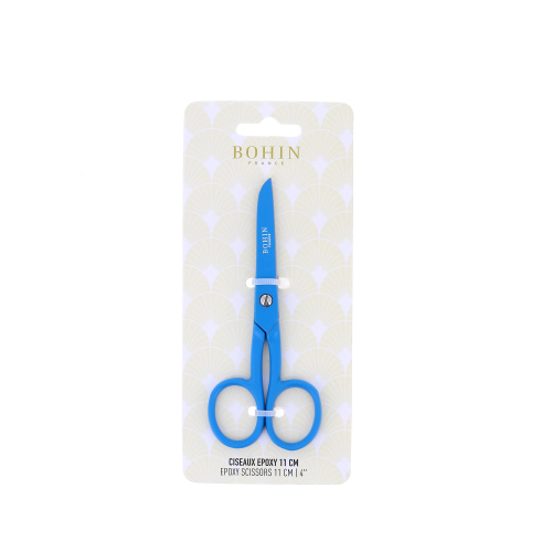 Epoxy scissors 11 cm - Blue